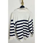 Free People  Coastal Stripe Pullover in Champagne Navy Combo Size Small Photo 8