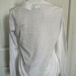 J.Crew Factory Cotton Teddie Sweater Classic Crewneck Pullover White Size XXS Photo 3