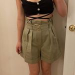 ZARA high waist shorts with belt. S Photo 0