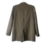 ZARA  Plaid Blazer Brown Tan Photo 4