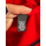 Lauren Active Ralph Lauren Bright Red Full Zip Fleece Black Details Size Medium Photo 8
