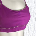Adidas Climalite Purple Sports Bra - Medium Photo 1