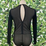 ZARA Knit Mesh Panel Bodysuit A015 Photo 2