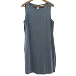 Tommy Bahama Cassia Open Back Blue Striped Jersey Knit Mini Dress Size Large Photo 1