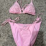 Wild Fable  Light Pink Bikini Top Photo 0