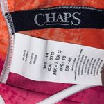 CHAPS Multi-Color Halterkini Tankini Swim Top Photo 4