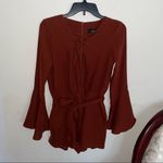 KCSTUDIO Laceup Romper Photo 1