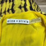 Alice + Olivia  Winnie Black And Yellow Romper Women’s 2 Photo 4