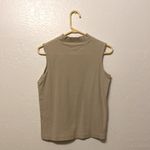 Christopher & Banks Beige Turtleneck Tank Top Photo 1
