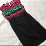 Alyx Limited Black Multicolor Sheath Dress Size 8 Career Business Work Photo 2