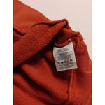 Nike  Orange Athletic Athleisure Lounge Logo Sweat Shirt Y2K Style Streetwear XS Photo 5