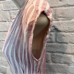 Rails Angelina Rose Stripe - Women’s XS Linen Blend Cap Sleeve Mini Dress Photo 5