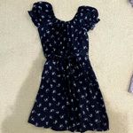 Hollister Black/Navy floral  mini dress Photo 1