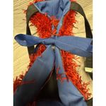 Handmade Purse Priss Novelty Tote Whimsical Women Panels w/red eyelash trim Photo 13