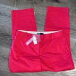 Talbots  6 Pink Curvy Slim Ankle Stretch Womens Dress Chino Pants Photo 2