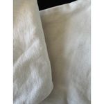 Good American Crop Cotton Fleece Sweatshirt Off White size 5 Photo 8