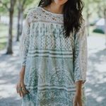 Free People Sun Daze Lace Mini Dress Medium Photo 3