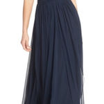Jenny Yoo  Navy Blue Mira Convertible Dress 18 Photo 0