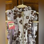 Kate Spade NWT | Purple Cotton Floral Sleeveless Midi Dress | 2 Photo 5