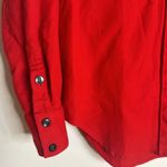 Pendleton Vintage Western  Wool Red Button Up Shirt size Medium made in USA Photo 2