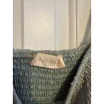 Altar'd State  Long Sleeve Smocked Square Neck Dress‎ Sage Green Size S NEW Photo 5