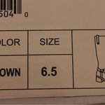 Olivia Miller  Womens Brown High Shaft Boots Size 6.5 New Photo 7