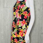 Vintage SL fashion two piece Hawaiian shirt and skirt Size 8 floral tropical Pink Photo 3