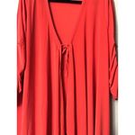 Magna Coral Tie Front Long Cardigan 18 Photo 8
