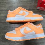 Nike  Dunk Low Peach Cream White DD1503-801 Women's Size 10.5 Photo 6