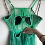 NanaMacs Vibrant Green Maxi Dress Photo 3