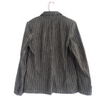 Ralph Lauren Lauren  LRL Gray Wash Denim Button Front Jacket Women Sz 8 Photo 7