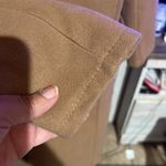 Boohoo  Classic Tan Double-Breasted Coat size Small made in Italy Photo 4