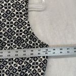 Tory Burch  Stencil Hourglass Dress A-Line‎ Geometric Print Career Cocktail Sz 10 Photo 1
