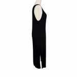 Banana Republic  Black Ribbed Sleeveless Side Vent Knit Tank Dress Photo 2
