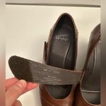 Dansko  Leather Burnished Nappa Wedge Mary Janes Brown Size EU 37 Photo 10