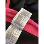 Adidas  Womens Climalite Black Pink Striped Athletic Capri Pants S Photo 4