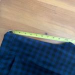 Old Navy Akris Punto Women's Blue Black Plaid Ankle Tapered Pants with Pockets Size 4 Photo 7