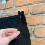 The Limited  Womens 8 Skirt Black ALine Tulle Trim Pleated Waist Midi Formal Work Photo 1