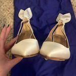 Aquazzura bow tie crystal pump 85 White Size 8 Photo 11