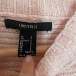 Forever 21  Light Pink Rose Cropped Long Sleeve Sweater Size Small Photo 4