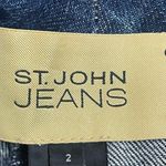 St. John Vintage Jeans Medium Wash Straight Leg High Rise Heart Pocket Size 2 Photo 7