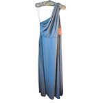 Birdy Grey NWT  KIRA DRESS CHIFFON Dusty Blue 2X NEW BRIDESMAID WEDDING Blue Photo 1
