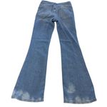 Pilcro Jeans Womens 27 Light Blue‎ Flare Bootcut Denim Stretch Grunge Blue Photo 1