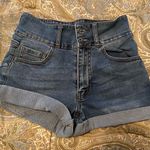Forever 21 High Top-Rise Denim Shorts Photo 0