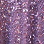 Mac Duggal  35109 Womens Purple Embellished Flutter Sleeve Gown Dress Photo 9