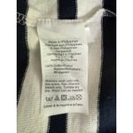 J.Crew Cotton Knit Striped 3/4 Sleeve Boat Neck Sweater XS Navy Blue White Photo 10