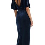 After Six Stunning New  Midnight Blue Velvet Gown! Photo 1
