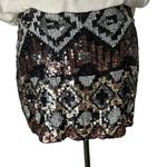 Parker  Womens Short Mini Silk Dress Sequin Sleeveless Formal Women Size XS‎ Photo 1
