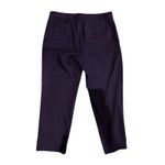 Banana Republic Size 10 Petite Wine Colored Trouser Pant Office Party Photo 2