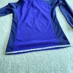 Columbia Glacial Fleece Pullover Shirt Womens L Purple Half Zip Active Outdoor Photo 8
